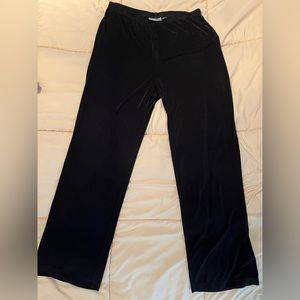 Chico’s Travelers Wide Leg Black Pants – size 1